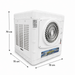 کولر خورشیدی 12v DC برند پارس کیان مدل 3200